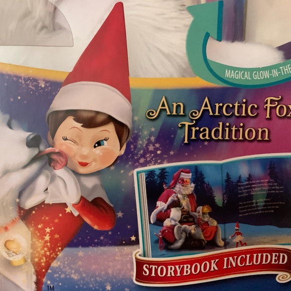 Elf on the Shelf Pets White Arctic Fox With Storybook - Picture 15 of 15